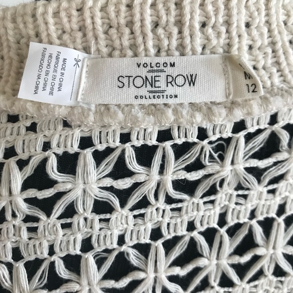 Volcom Stone Cream Collection Knit Cardigan - Picture 4 of 4